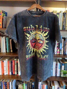 Sublime Long Beach Sun graphic band Tshirt Large